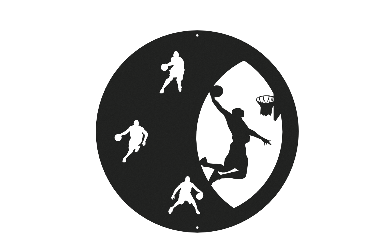 BasketBall Monogram