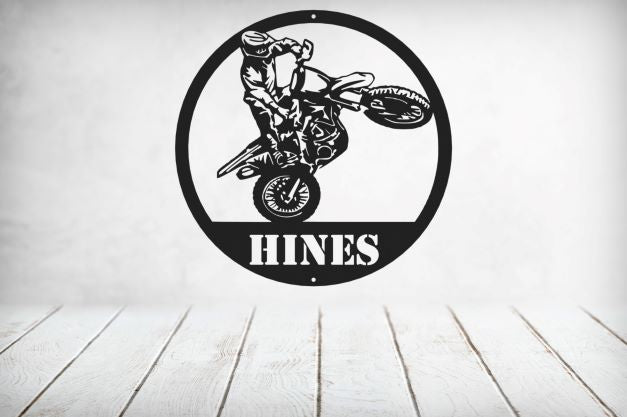 Dirtbike Monogram