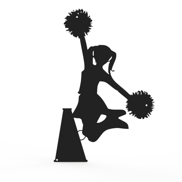 Female Cheerleader Monogram
