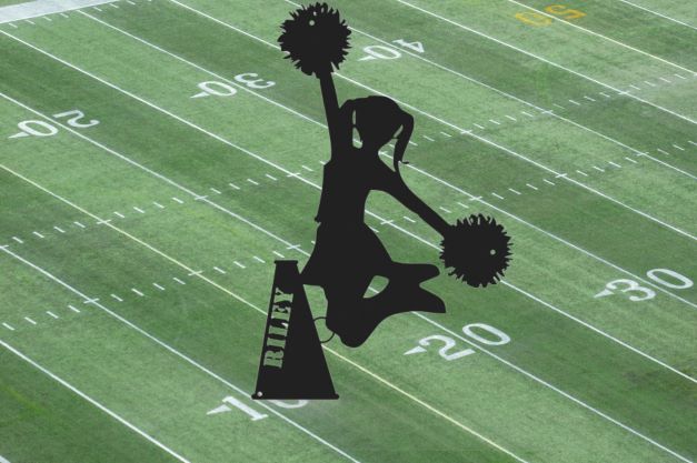 Female Cheerleader Monogram