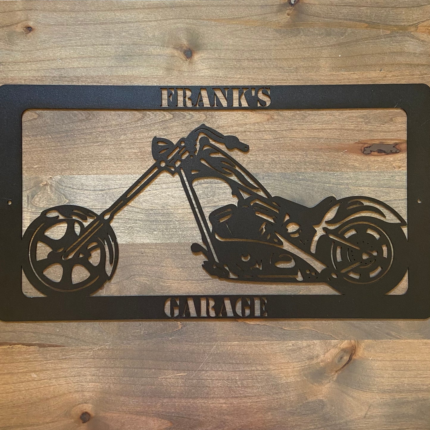 Garage Motorcycle Monogram