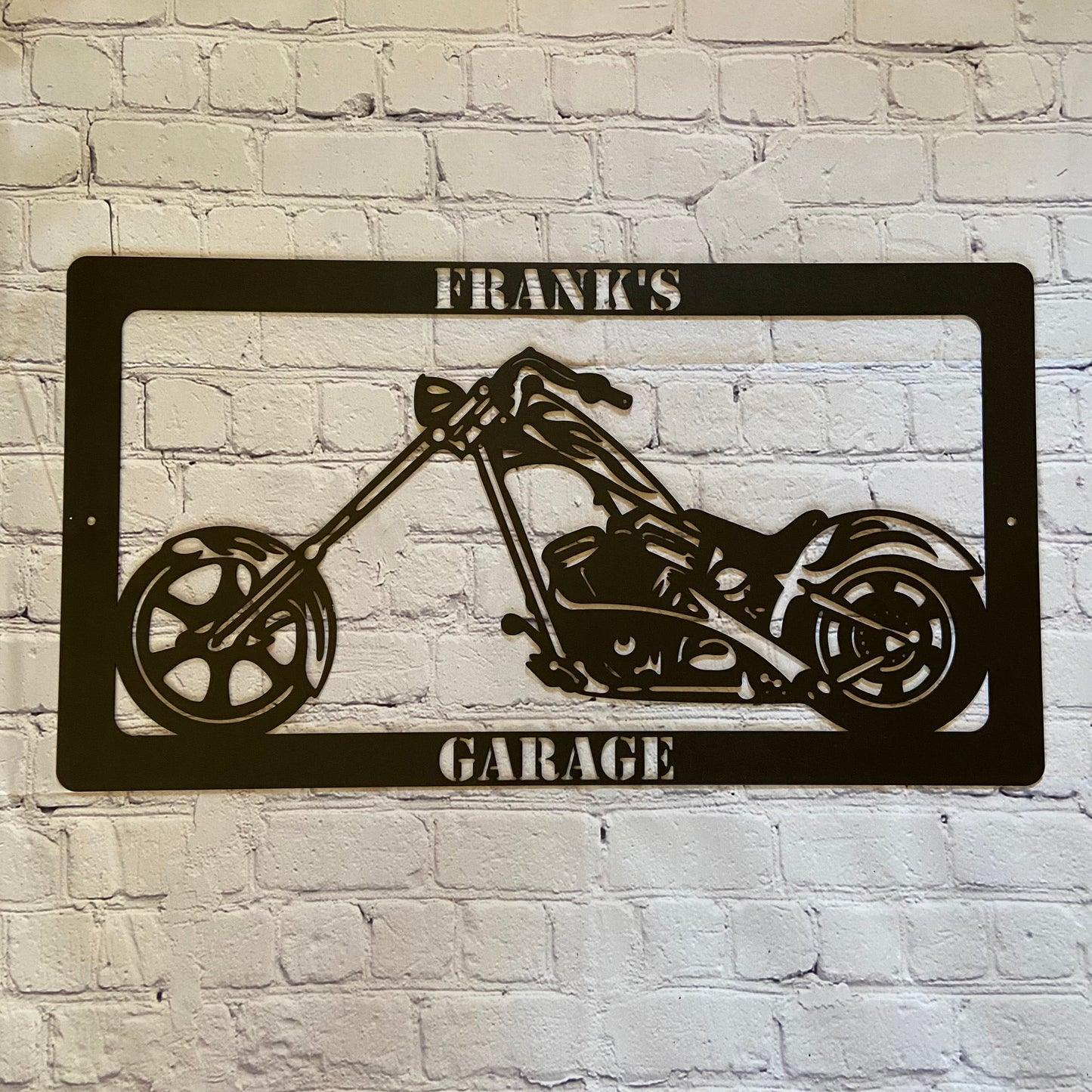 Garage Motorcycle Monogram