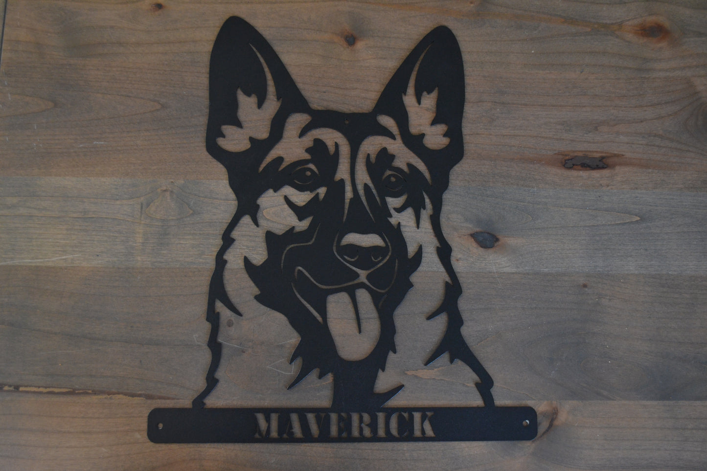 German Shepherd Monogram