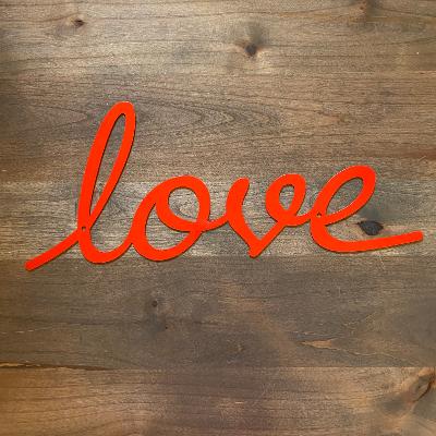 Love Cursive Word