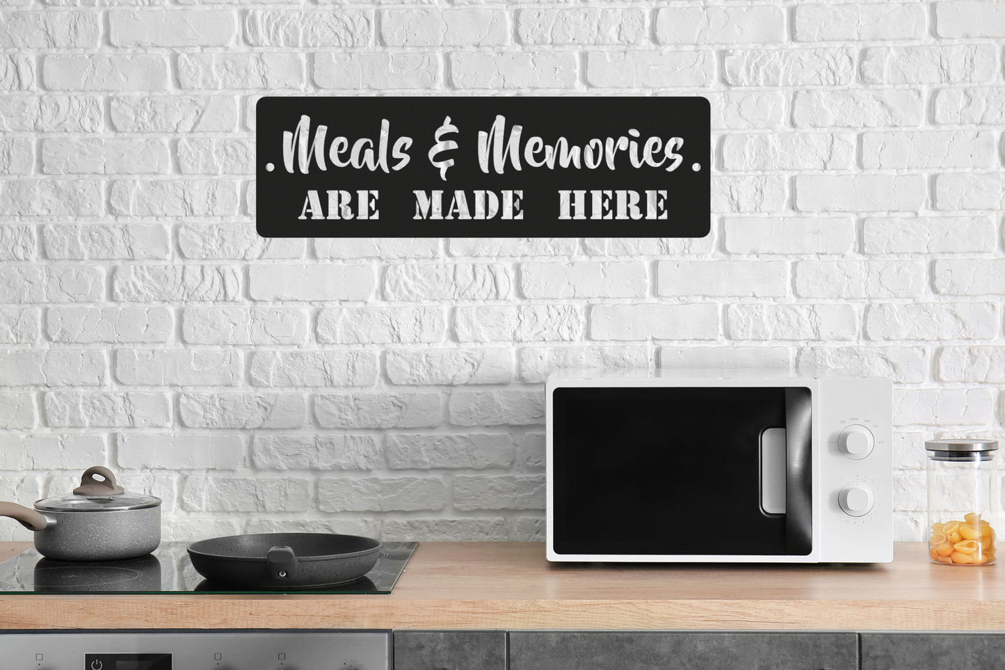 Meals & Memories Kitchen Sign