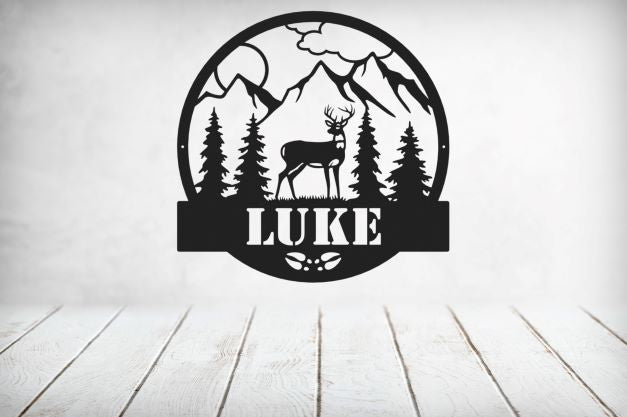 Outdoor Buck Monogram