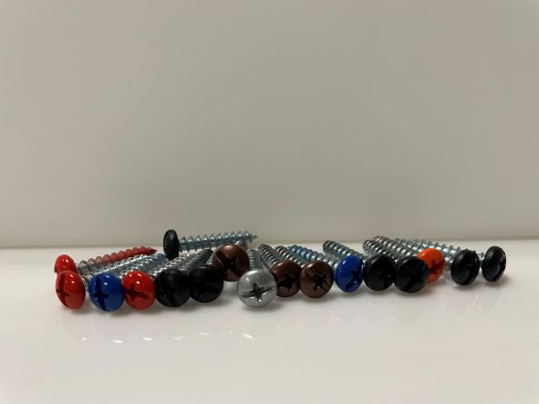 Powder Coated To Match Screws