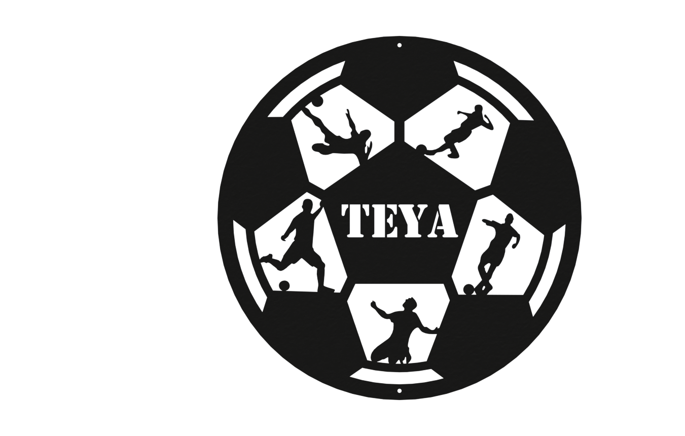 Soccer Ball Monogram