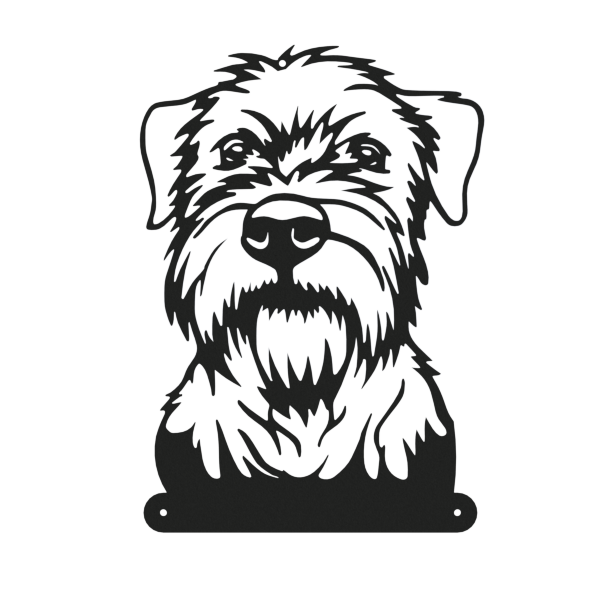 Wheaten Terrier Monogram