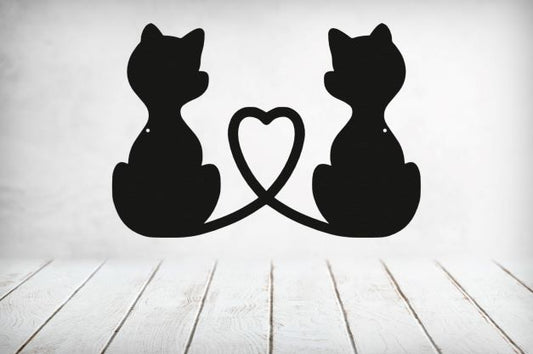 Cats Tail Heart
