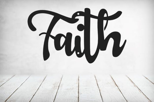 Faith Cursive Sign