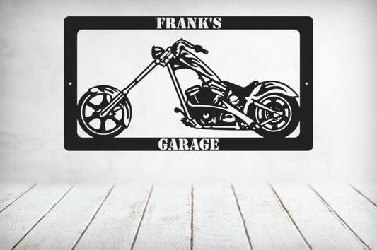 Garage Motorcycle Monogram